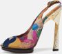 Missoni Pre-owned Velvet sandals Multicolor Dames - Thumbnail 2