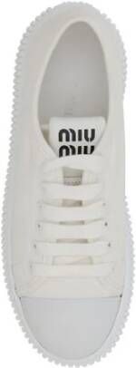 Miu Casual Veterschoenen met Platformzool