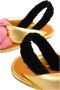 Miu Platte sandalen Yellow Dames - Thumbnail 10
