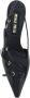 Miu Leren Kitten Heel Pumps met Bandjes Black Dames - Thumbnail 7