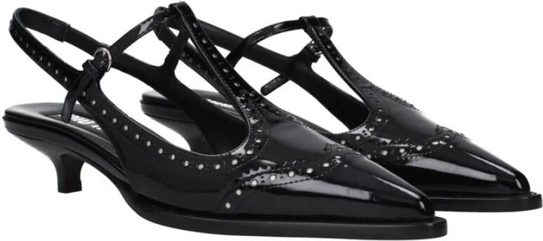 Miu Leren Slingback Pumps