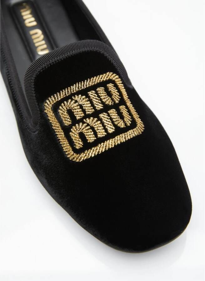 Miu Loafers Black Dames