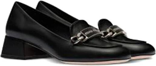 Miu Luxe leren pumps voor vrouwen