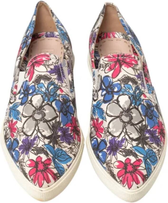 Miu Pre-owned Canvas sneakers Multicolor Dames