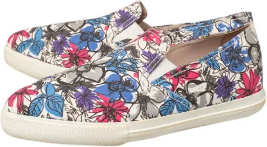 Miu Pre-owned Canvas sneakers Multicolor Dames