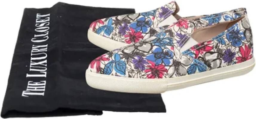 Miu Pre-owned Canvas sneakers Multicolor Dames