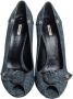 Miu Pre-owned Denim heels Blue Dames - Thumbnail 2