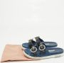 Miu Pre-owned Denim sandals Blue Dames - Thumbnail 9