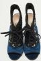 Miu Pre-owned Fabric boots Blue Dames - Thumbnail 2