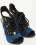 Miu Pre-owned Fabric boots Blue Dames - Thumbnail 3