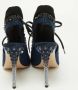 Miu Pre-owned Fabric boots Blue Dames - Thumbnail 4