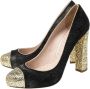 Miu Pre-owned Fabric heels Black Dames - Thumbnail 3