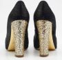 Miu Pre-owned Fabric heels Black Dames - Thumbnail 5