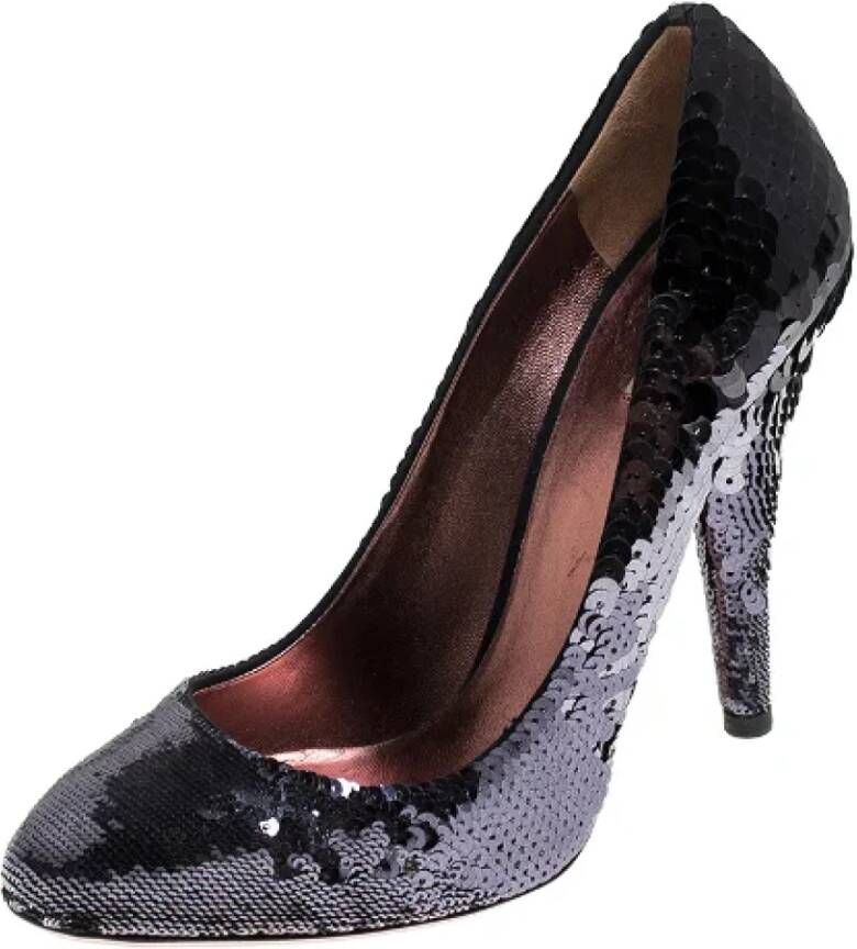 Miu Pre-owned Fabric heels Black Dames