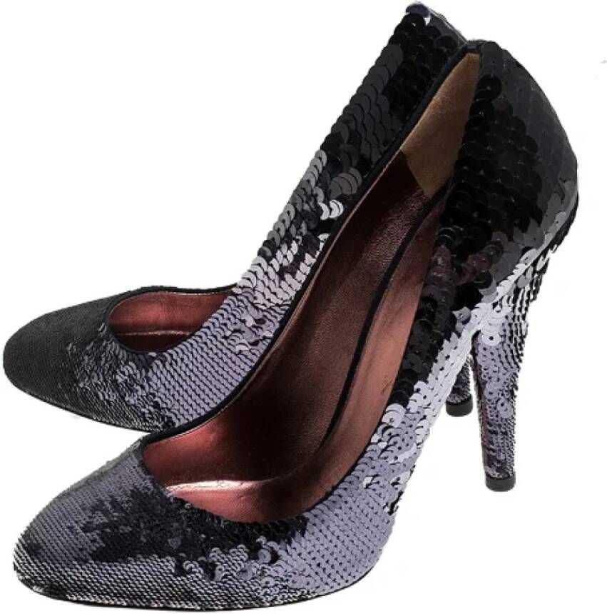 Miu Pre-owned Fabric heels Black Dames