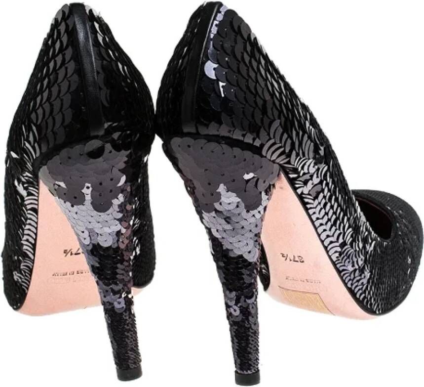 Miu Pre-owned Fabric heels Black Dames