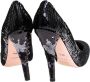 Miu Pre-owned Fabric heels Black Dames - Thumbnail 5