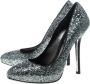 Miu Pre-owned Fabric heels Gray Dames - Thumbnail 4