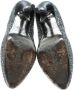 Miu Pre-owned Fabric heels Gray Dames - Thumbnail 6