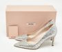Miu Pre-owned Fabric heels Gray Dames - Thumbnail 9