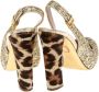 Miu Pre-owned Fabric heels Yellow Dames - Thumbnail 4