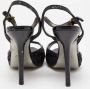 Miu Pre-owned Fabric sandals Black Dames - Thumbnail 5