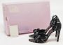 Miu Pre-owned Fabric sandals Black Dames - Thumbnail 9