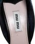 Miu Pre-owned Fabric sandals Blue Dames - Thumbnail 6