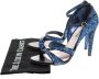 Miu Pre-owned Fabric sandals Blue Dames - Thumbnail 7