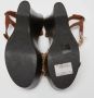 Miu Pre-owned Fabric sandals Brown Dames - Thumbnail 7