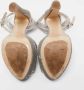 Miu Pre-owned Fabric sandals Gray Dames - Thumbnail 8