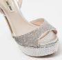 Miu Pre-owned Fabric sandals Gray Dames - Thumbnail 9