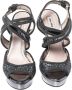 Miu Pre-owned Fabric sandals Gray Dames - Thumbnail 2