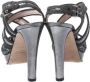 Miu Pre-owned Fabric sandals Gray Dames - Thumbnail 4