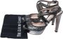 Miu Pre-owned Fabric sandals Gray Dames - Thumbnail 7