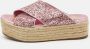 Miu Pre-owned Fabric sandals Pink Dames - Thumbnail 2