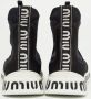 Miu Pre-owned Fabric sneakers Black Dames - Thumbnail 5