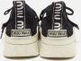 Miu Pre-owned Fabric sneakers Black Dames - Thumbnail 5