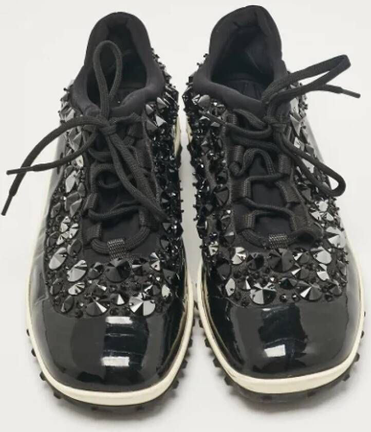 Miu Pre-owned Fabric sneakers Black Dames
