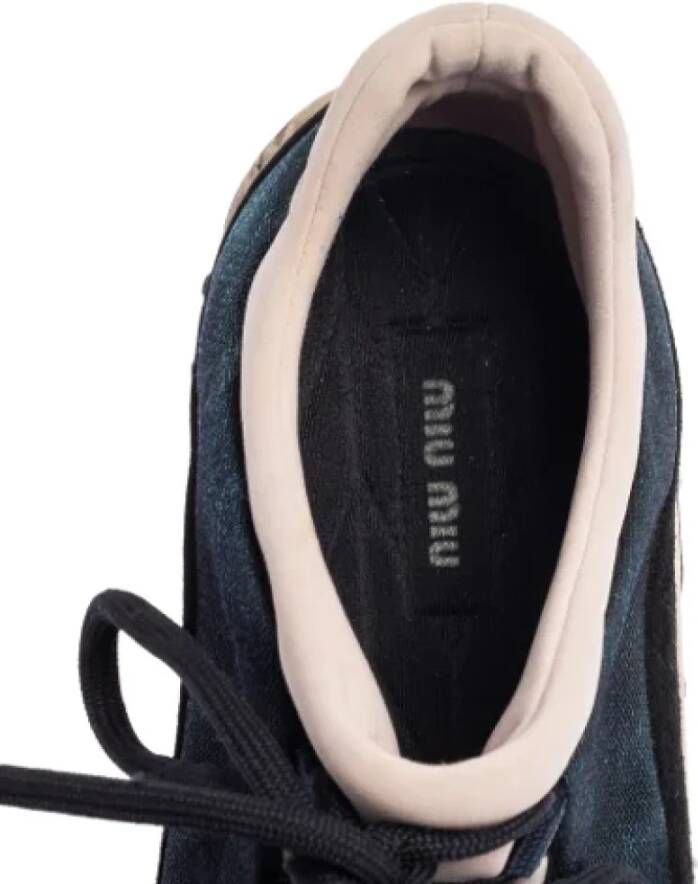 Miu Pre-owned Fabric sneakers Multicolor Dames