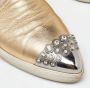 Miu Pre-owned Fabric sneakers Yellow Dames - Thumbnail 7