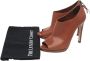 Miu Pre-owned Leather boots Beige Dames - Thumbnail 7