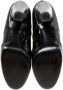 Miu Pre-owned Leather boots Black Dames - Thumbnail 5