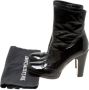 Miu Pre-owned Leather boots Black Dames - Thumbnail 7