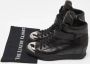 Miu Pre-owned Leather boots Black Dames - Thumbnail 9