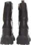 Miu Pre-owned Leather boots Black Dames - Thumbnail 5