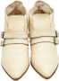 Miu Pre-owned Leather boots White Dames - Thumbnail 2