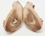 Miu Pre-owned Leather flats Beige Dames - Thumbnail 6