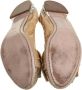 Miu Pre-owned Leather flats Beige Dames - Thumbnail 5