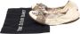 Miu Pre-owned Leather flats Beige Dames - Thumbnail 9